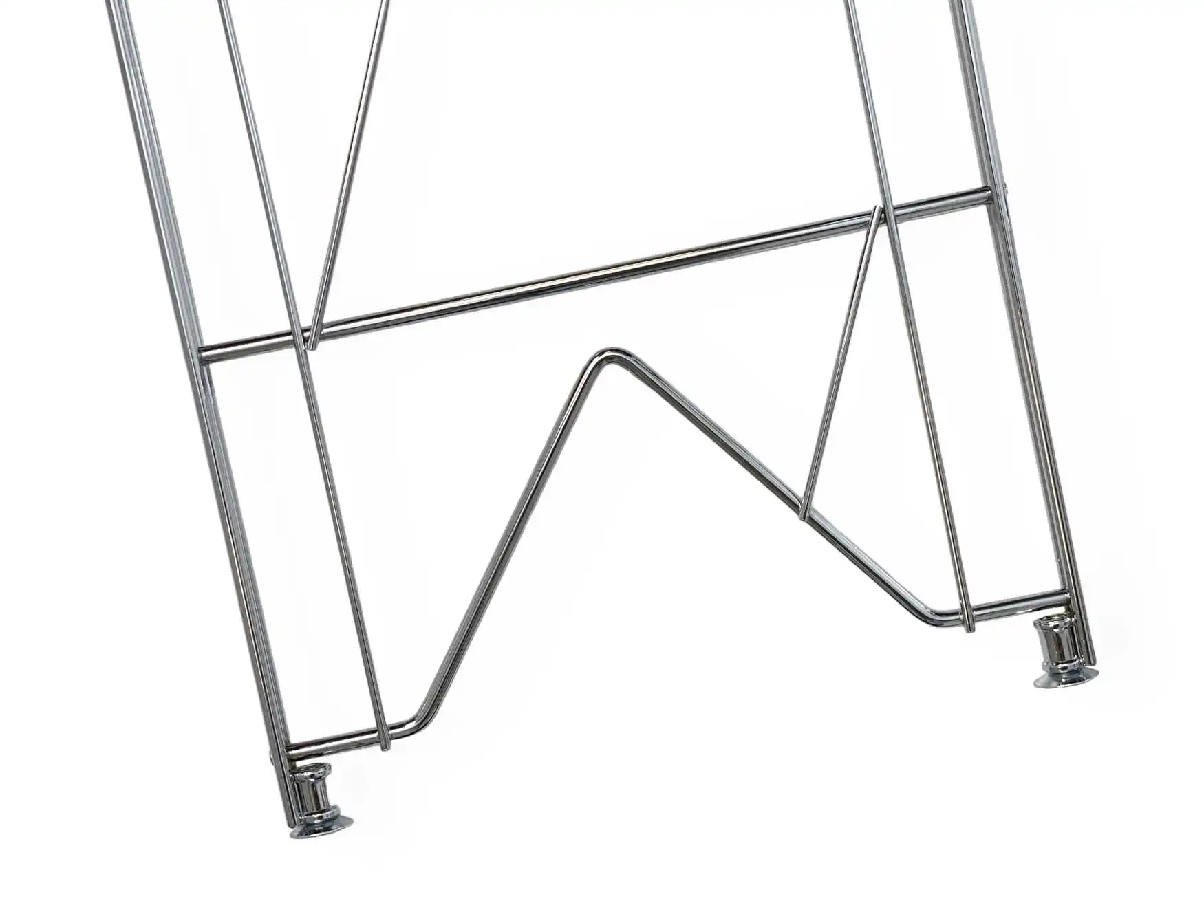 ETAGAIR Regalseitenteile Regalleitern 225 - 378 - 531 - 683 - 750 - 835 - 987 - 1139 - 1291 - 1444 -  1595 - 1747 oder 899 mm hoch Metall verchromt made in Germany Tiefe 3