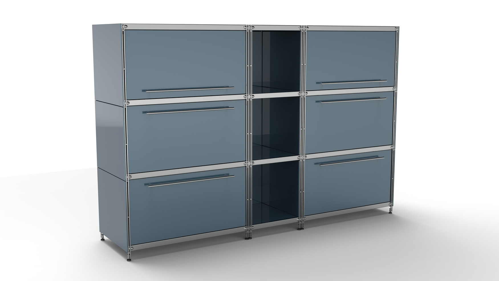 Art. Nr. 910276 Highboard 196 x 130 x 50 cm (Breite x Höhe x Tiefe)