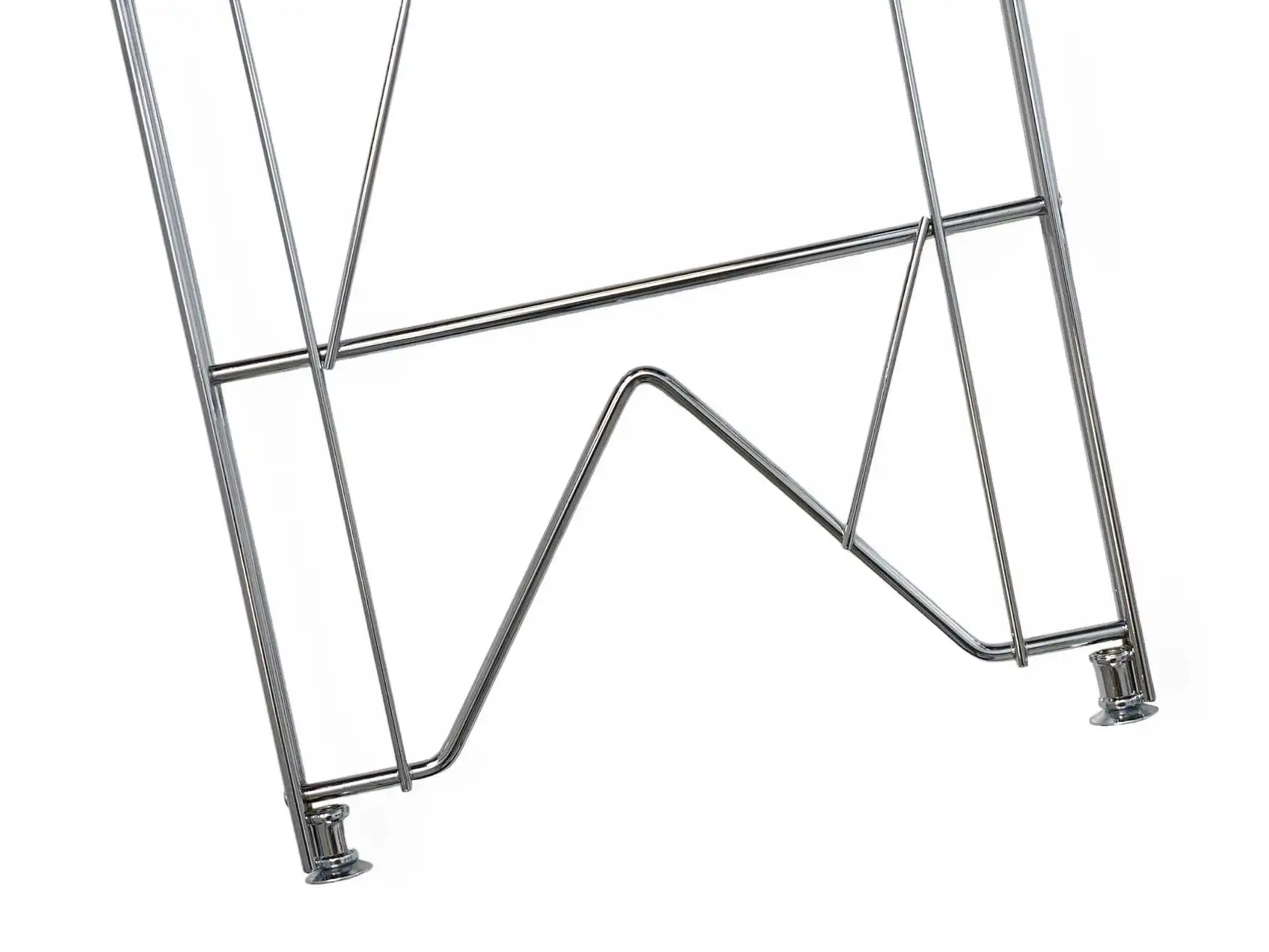 ETAGAIR Regalseitenteile Regalleitern 835 - 987 - 1139 - 1291 - 1444 - 1595 - 1747 - oder 1899 mm hoch Metall verchromt made in Germany