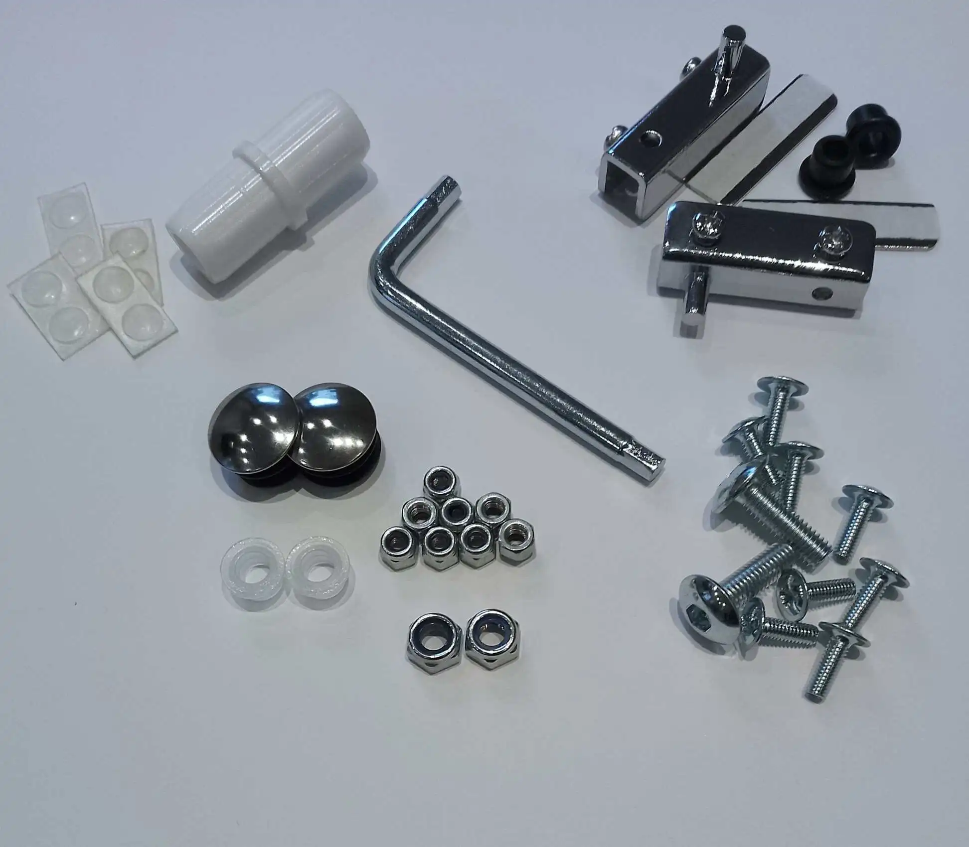 Montageset Glasschiebetür für Art. Nr.  370710 - 370700 - 371711 - 371711 -  371 721 - 370720 - Ersatzteil