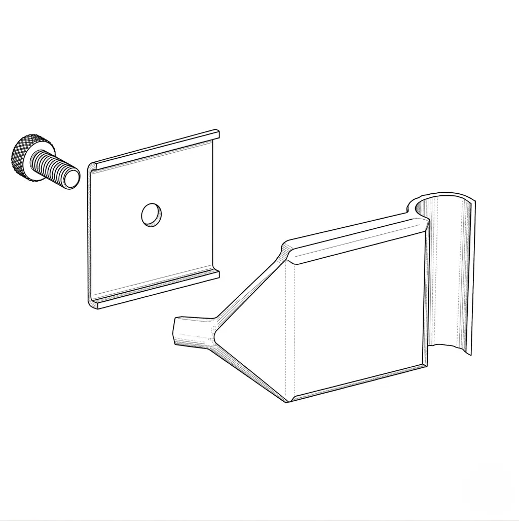 Eckbeschlags-Set