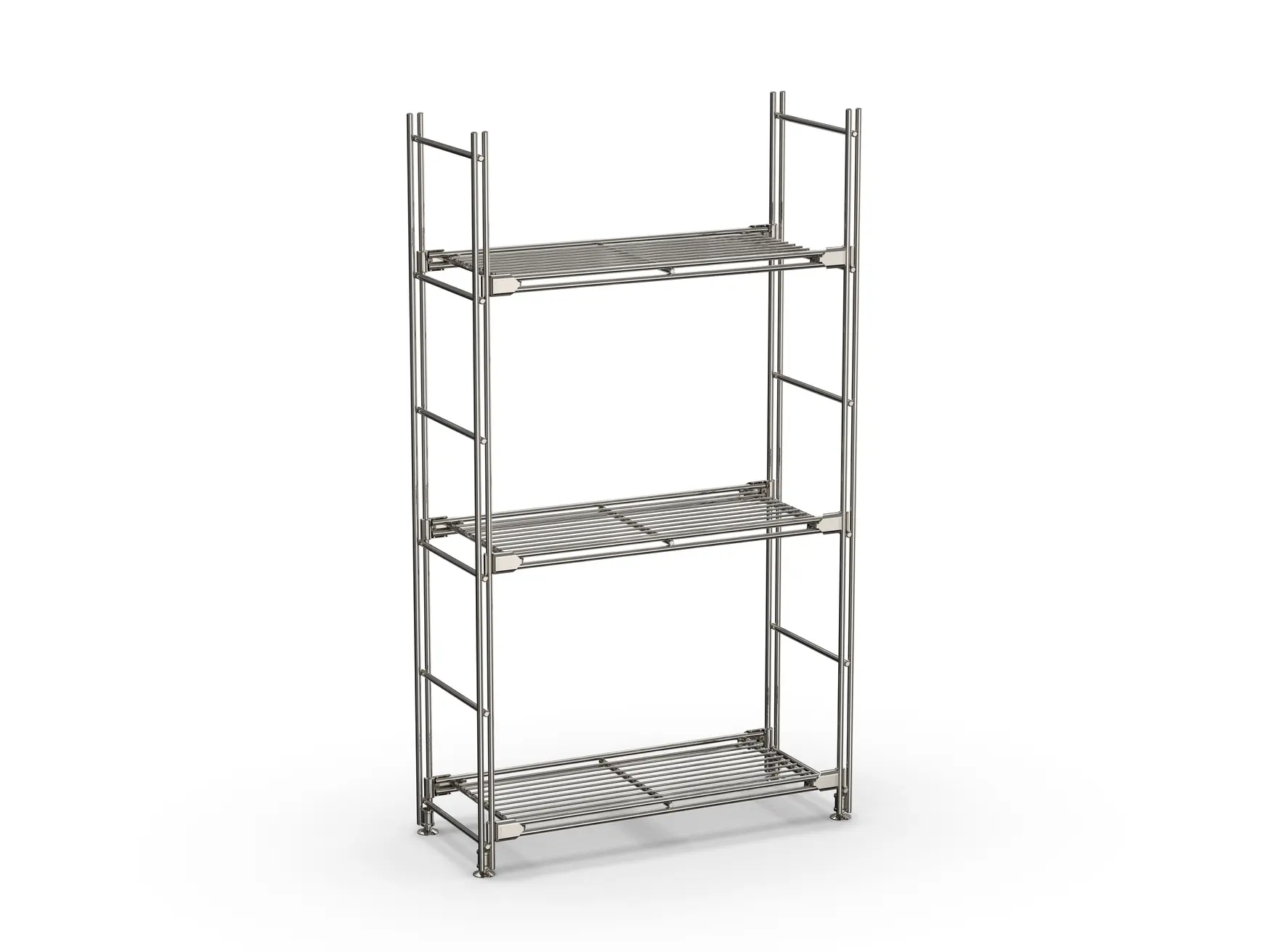 MICRO Regal 19T 83 cm hoch mit 3 Gitterböden