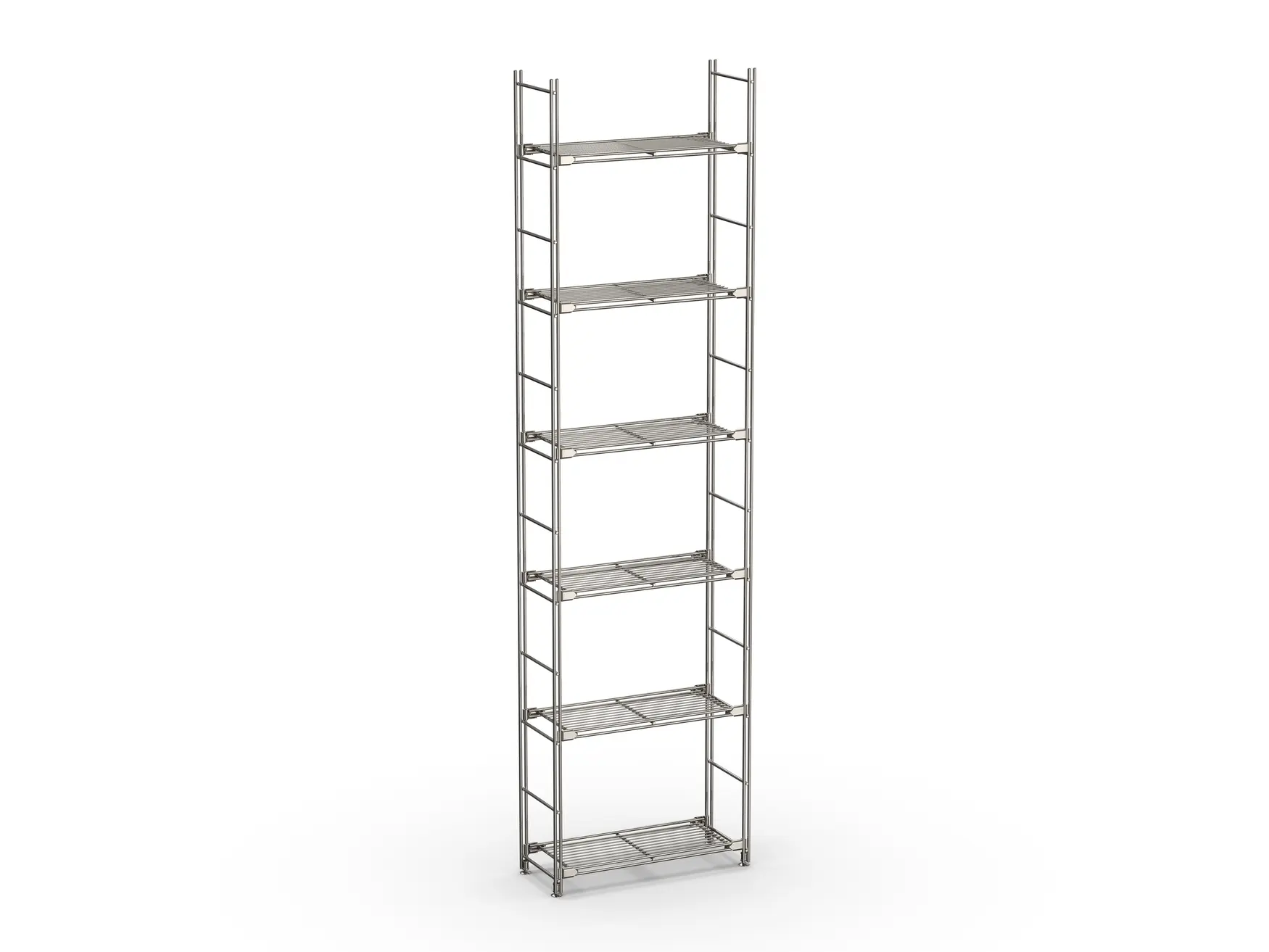 MICRO Regal 19T 176 cm hoch mit 6 Gitterböden