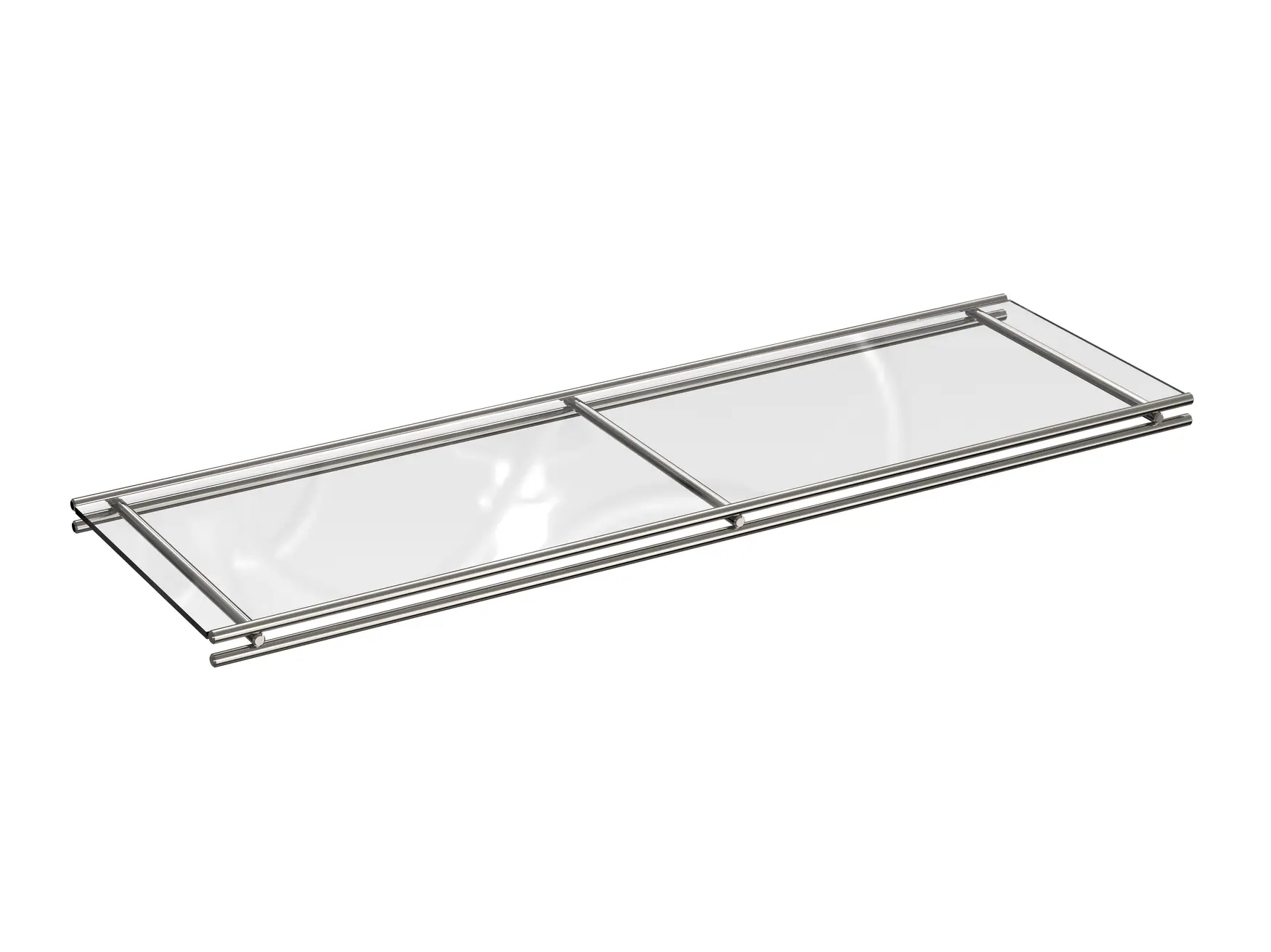 Glasboden MICRO Klarglas 63 cm breit