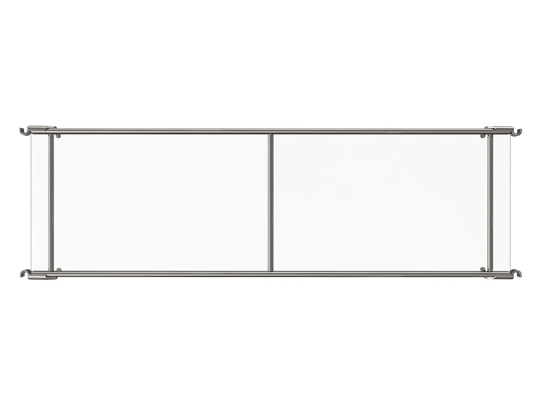 Glasboden MICRO Klarglas 63 cm breit