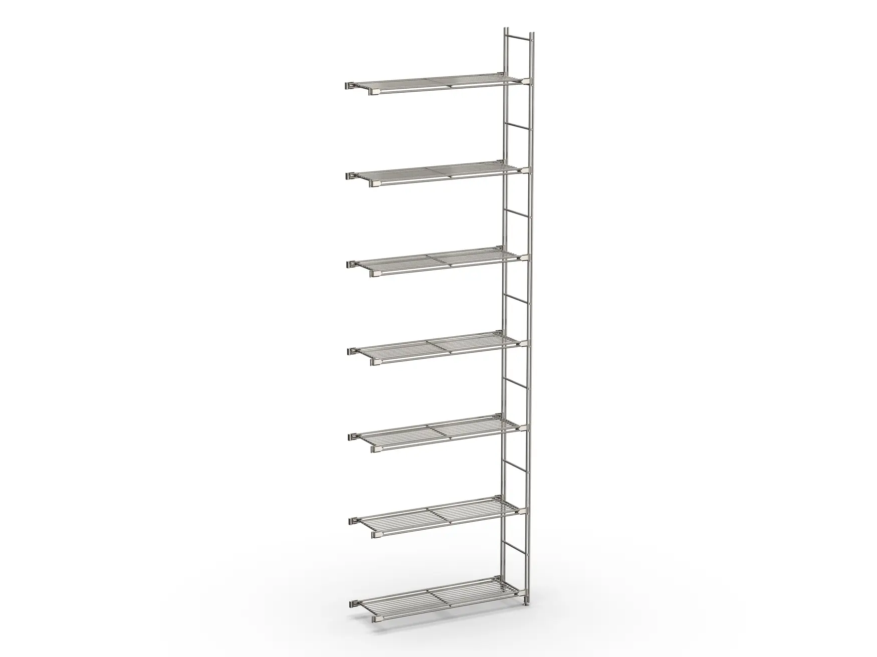 MICRO Ergänzungsset 19T 207 cm hoch mit 7 Gitterböden