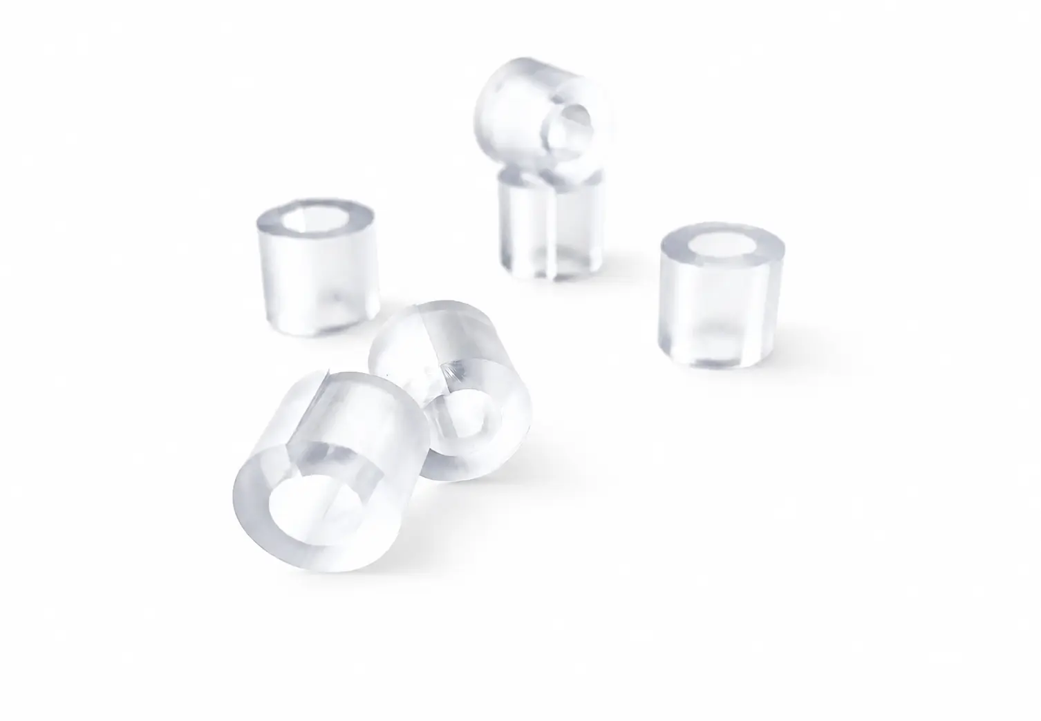 Glasbodendämpfer für Glasauflagen auf Metall