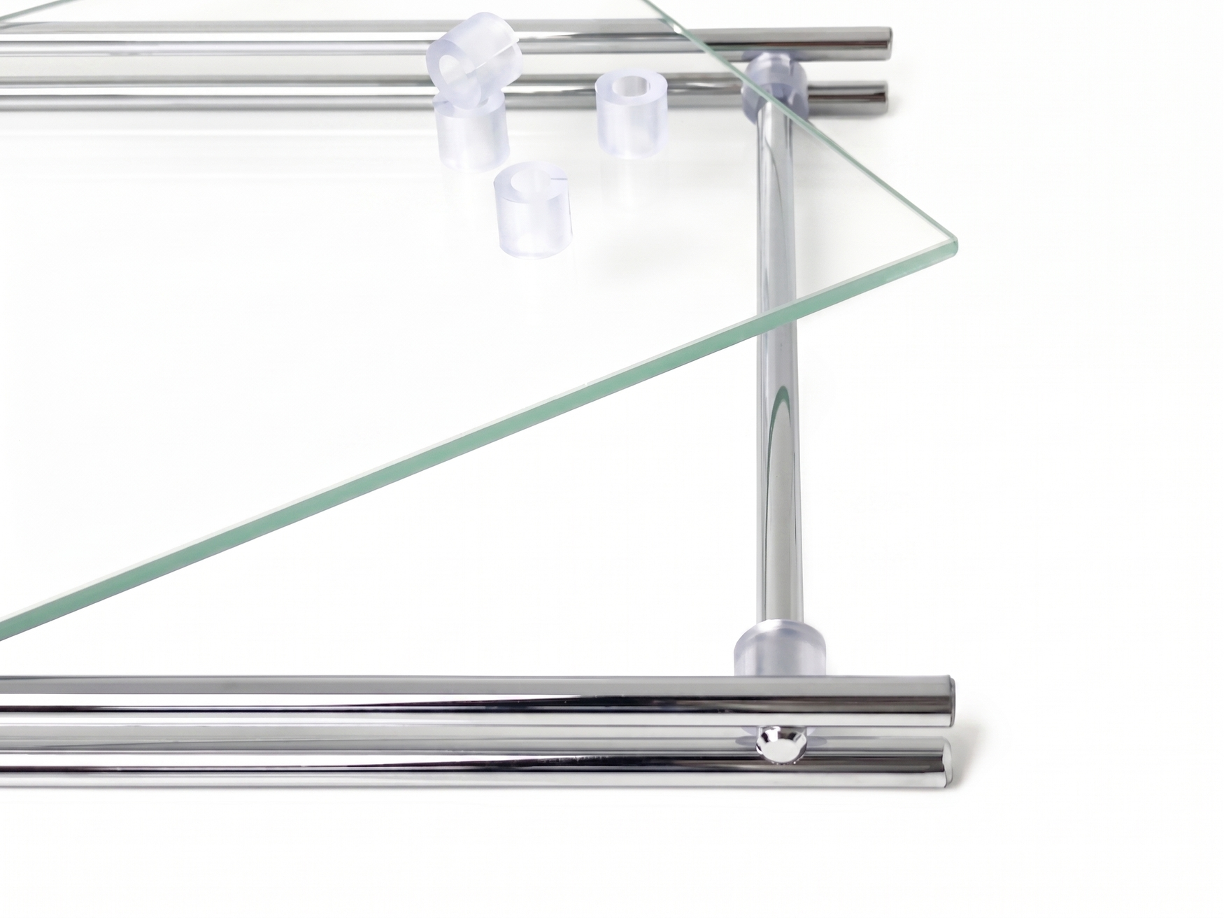 Glasboden MICRO Milchglas 80x19 cm - leicht durchscheinend - Sonderposten so lange Vorrat reicht