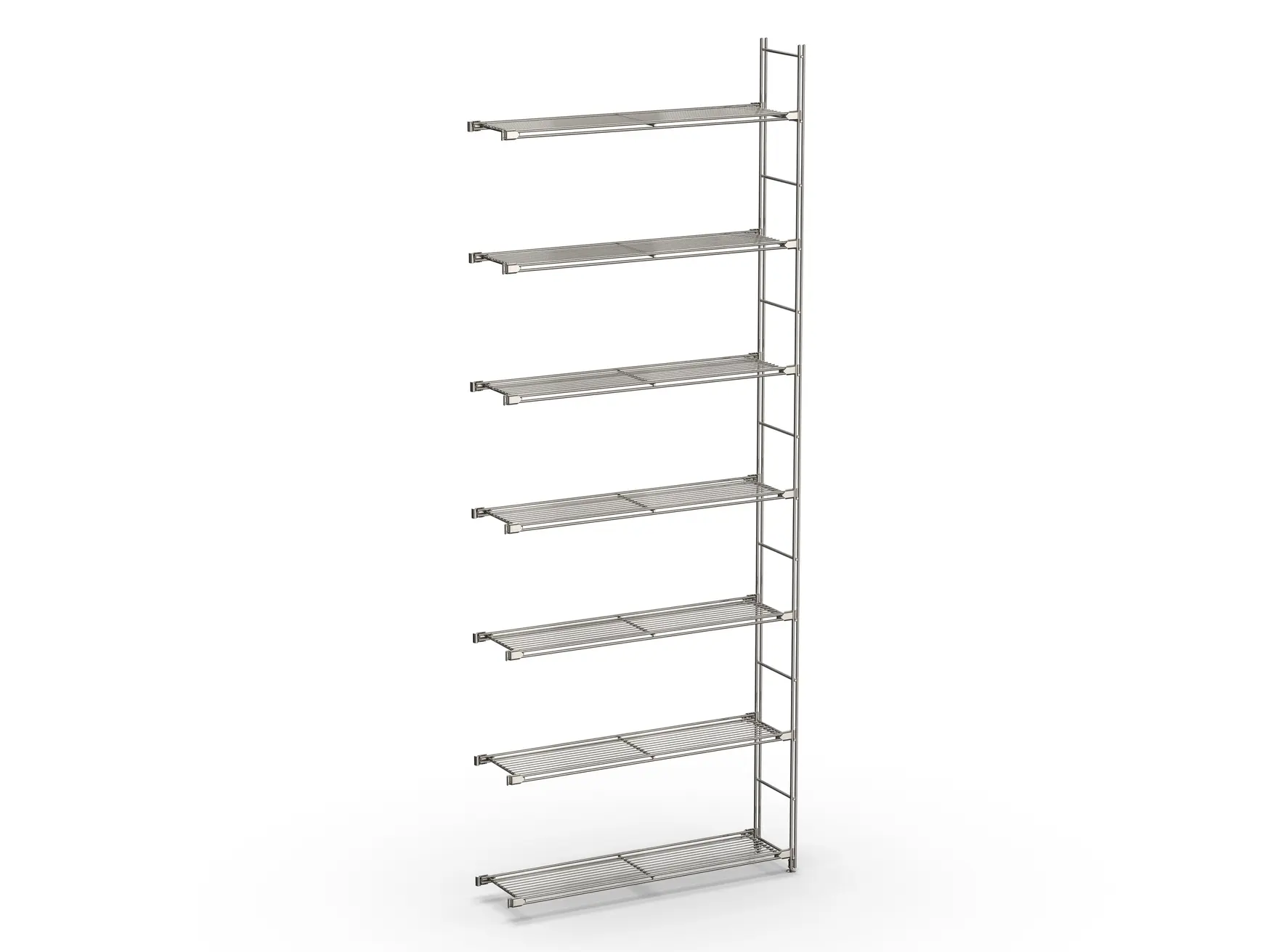 MICRO Ergänzungsset 19T 207 cm hoch mit 7 Gitterböden