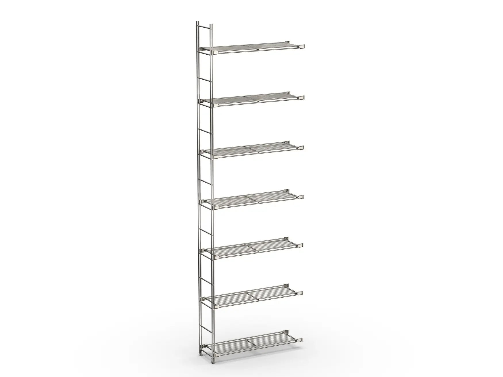 MICRO Ergänzungsset 19T 207 cm hoch mit 7 Gitterböden