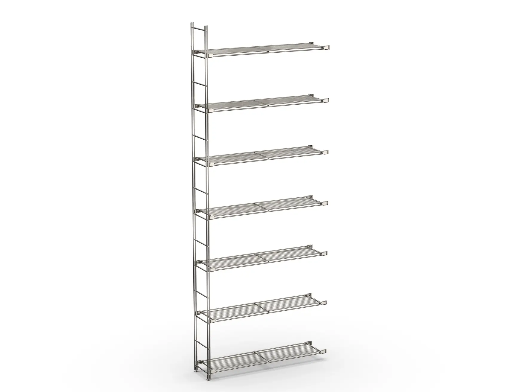MICRO Ergänzungsset 19T 207 cm hoch mit 7 Gitterböden