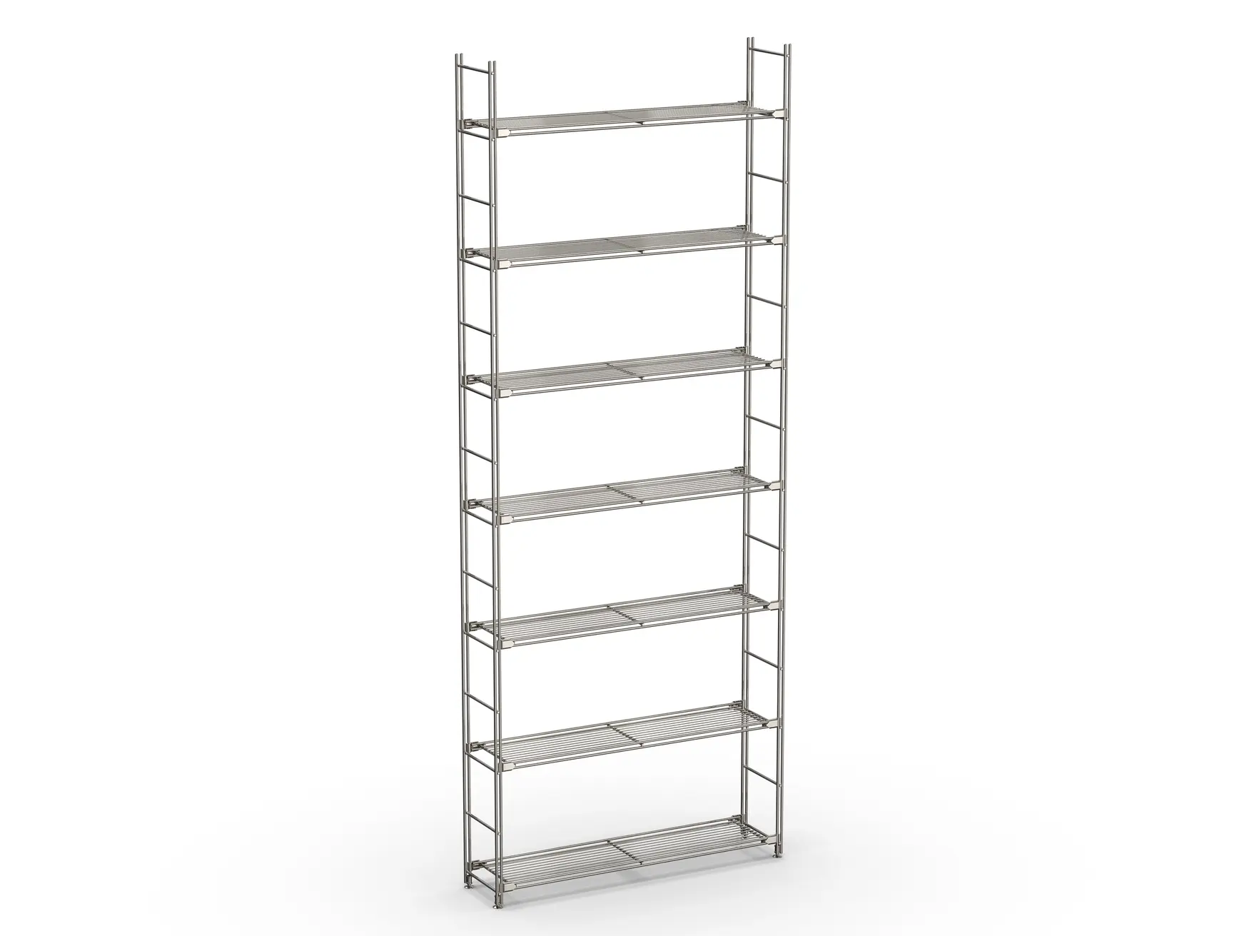 MICRO Regal 19T 207 cm hoch mit 7 Gitterböden