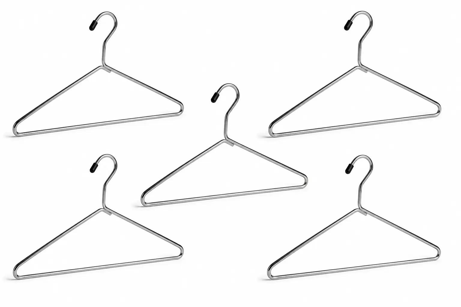 Kleiderbügel 5er Set 6 mm