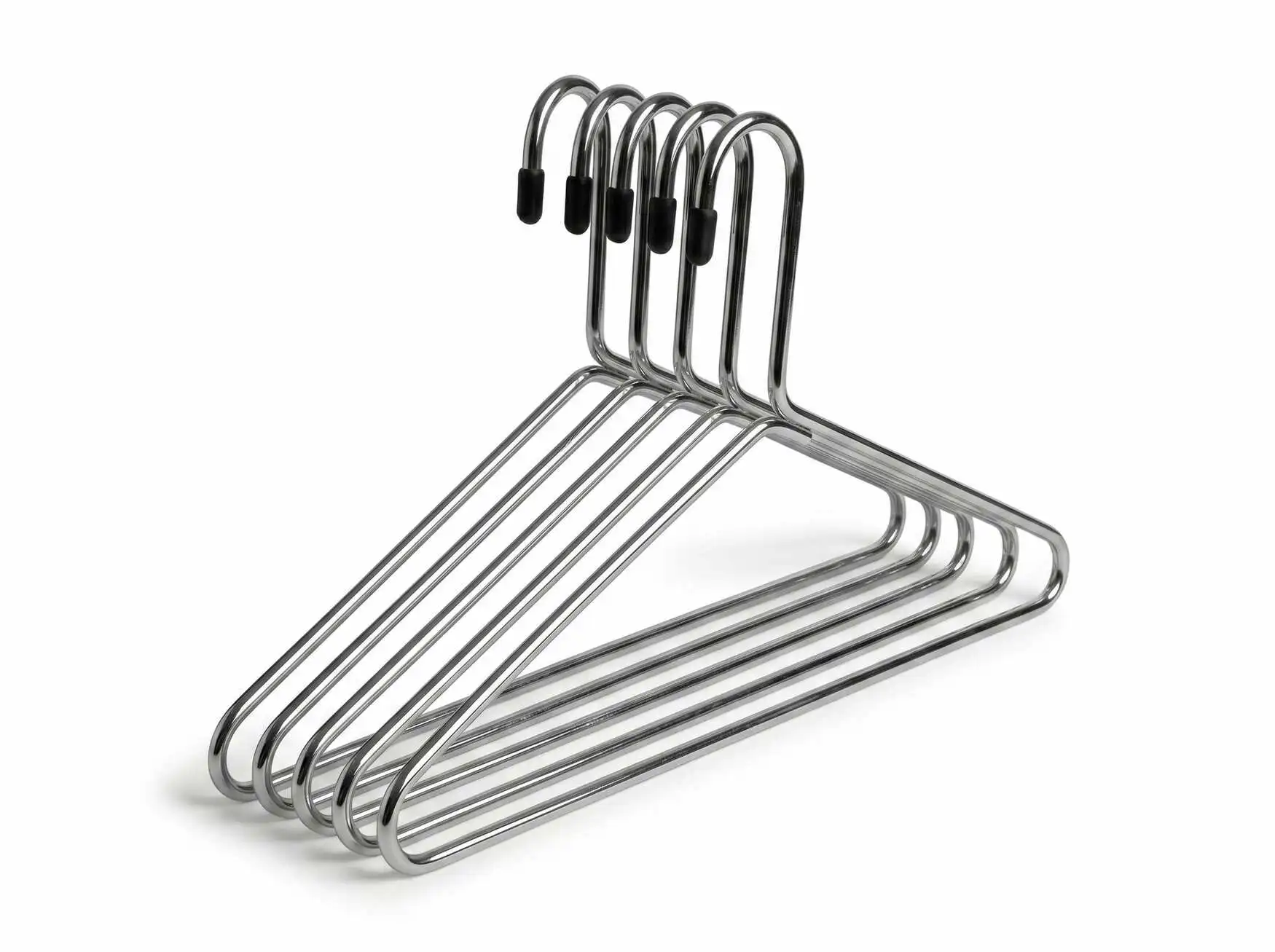 Kleiderbügel mit Schutzkappe 5er Set 6 mm stark