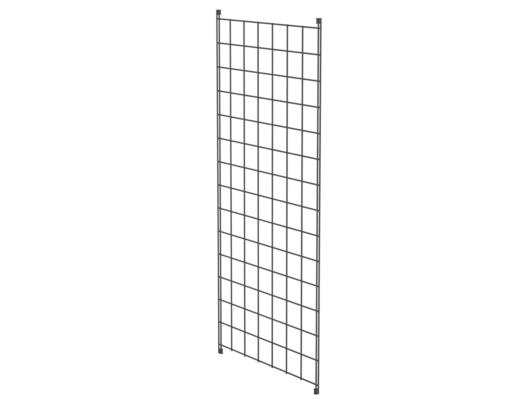 Rankgitter mit Aufhängebuchsen anthrazit pulver-beschichtet 1470x700 mm