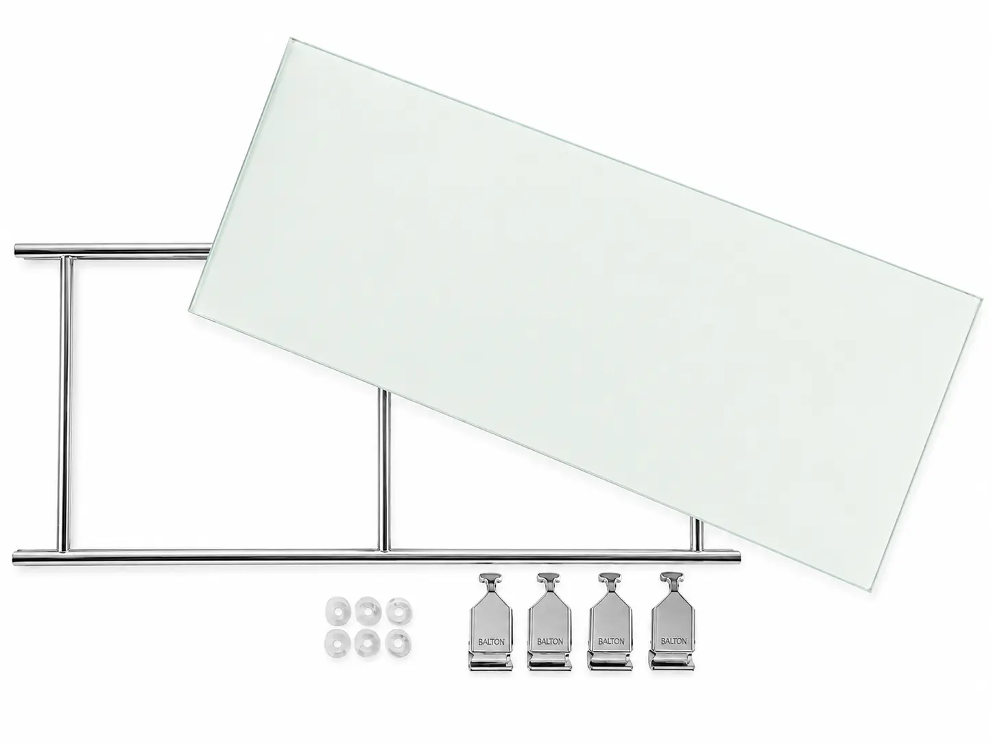Glasboden MICRO Milchglas 63 cm breit