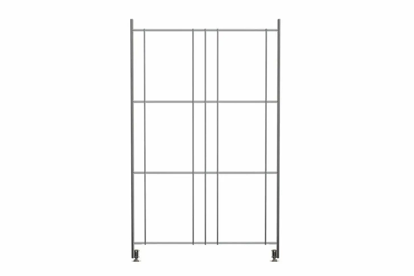 <p>Art. Nr. 370060 - Regalseitenteil 92x38x2 cm chrom</p>