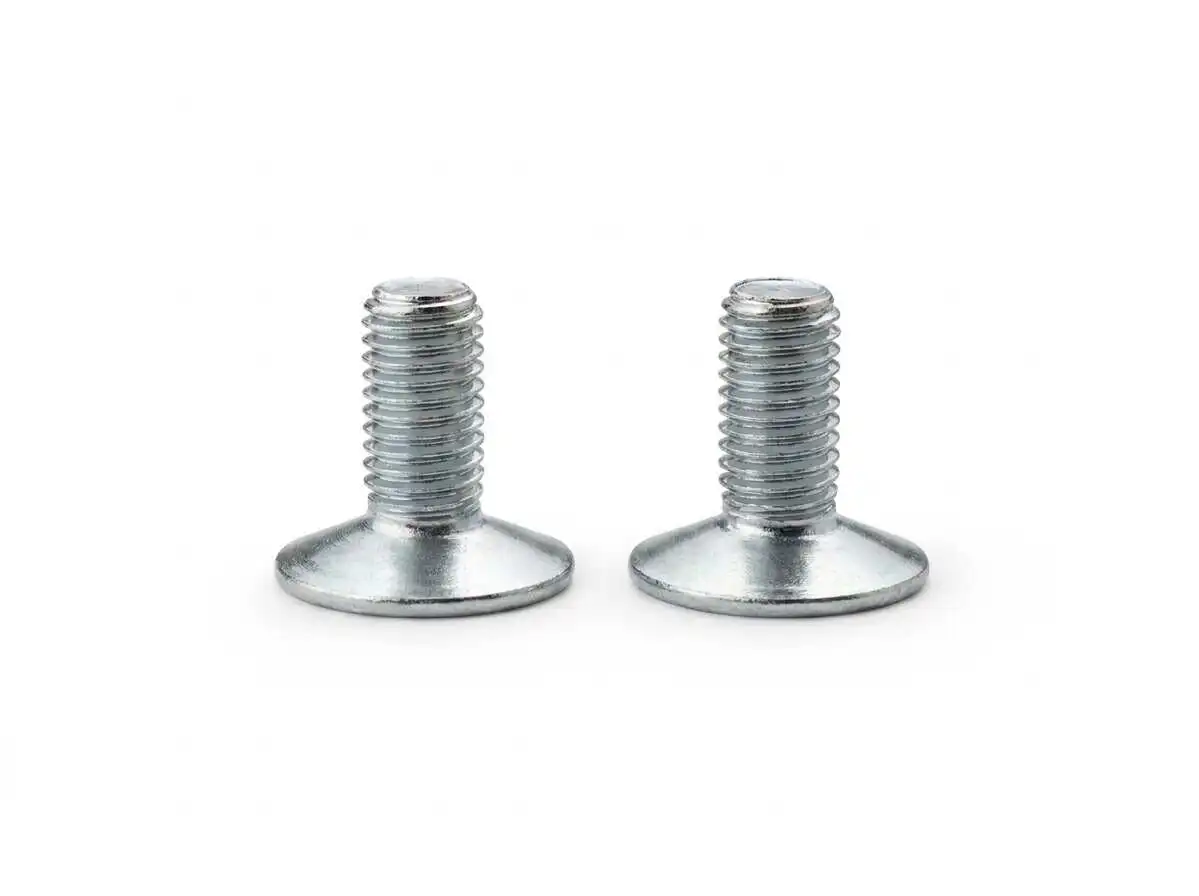 Schraubfuß aus Metall zum Ausgleich von Bodenunebenheiten