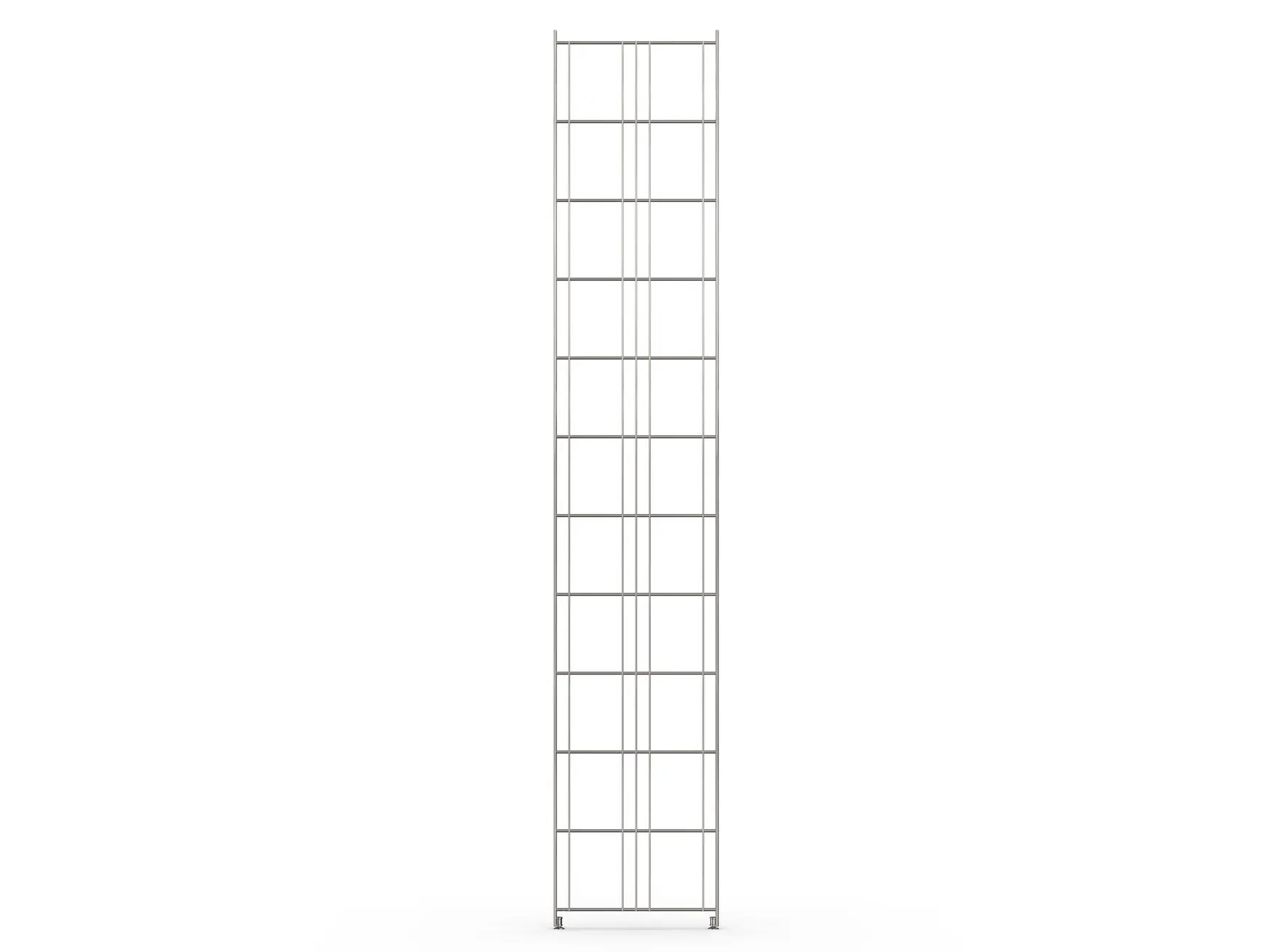 270140 Regalleiter BIII 380 208 cm hoch, Metall verchromt