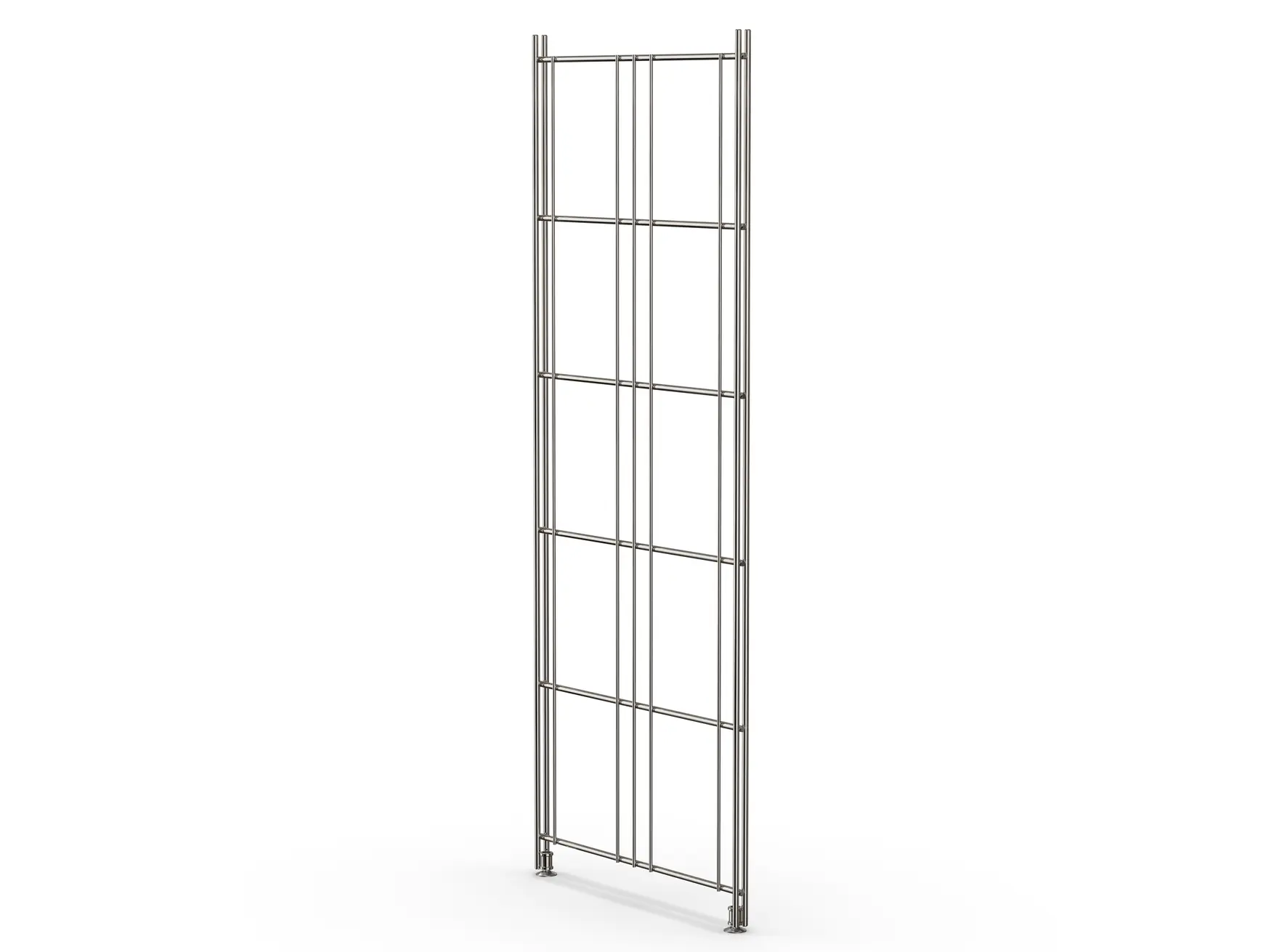 370100 Regalleiter BIII 380 | 98 cm hoch – Flexibles und modernes Regalsystem für Büro und Zuhause Die Regalleiter BIII 380 mit einer Höhe von 98 cm bietet eine robuste und stylische Lösung für vielseitige Regalsysteme. Ideal als Aufbewahrungslösung für Wohnzimmer, Büro, oder Lager, sorgt die Regalleiter aus hochwertigem verchromtem Stahl für Stabilität und eine ansprechende Optik. Dank der flexiblen Anpassungsmöglichkeiten in Höhe und Breite fügt sie sich nahtlos in jede Raumsituation ein. Vielseitige Regalleiter für flexiblen Einsatz Das Regalsystem lässt sich mit der Regalleiter BIII 380 individuell gestalten – perfekt für Bücher, Akten und Dekoration. Die einfache Montage mit Gitterböden und Steckverbindungen ermöglicht es Ihnen, das Regal schnell aufzubauen und anzupassen. Wählen Sie zwischen stabilen eindrehbaren Füßen oder Rolloptionen, um das Regal flexibel zu gestalten oder fixieren zu können. Design und Funktionalität vereint Mit ihrem zeitlosen Design ist die Regalleiter BIII 380 eine perfekte Ergänzung für jede Einrichtung. Die robuste Stahlkonstruktion sorgt für Langlebigkeit und bietet eine hohe Belastbarkeit. Diese Regalleiter eignet sich nicht nur als praktisches Regal, sondern auch als dekoratives Element in modernen Wohnräumen und Büros. Qualität – Made in Germany Die Regalleiter BIII 380 steht für höchste Qualität und Langlebigkeit. In Deutschland gefertigt, überzeugt sie durch präzise Verarbeitung und ein robustes Material, das auch nach Jahren seine Stabilität und seinen Glanz behält. Produktdetails auf einen Blick: Höhe: 98 cm – ideal für mittelhohe Regale Material: Verchromter Stahl für eine langlebige und glänzende Optik Montage: Einfache Verbindung durch Gitterböden und Stecksystem Standfestigkeit: Wahlweise mit eindrehbaren Füßen oder Rollen für hohe Mobilität Anwendungsbereiche: Vielseitig einsetzbar in Wohnräumen, Büros und Lagerbereichen Made in Germany: Hohe Qualitätsstandards und nachhaltige Materialien Jetzt im BALTON Shop kaufen Sichern Sie sich die hochwertige Regalleiter BIII 380 mit 98 cm Höhe und gestalten Sie Ihr individuelles Regalsystem! Perfekt für Kunden, die eine langlebige und stilvolle Aufbewahrungslösung für verschiedenste Einsatzbereiche suchen. Bestellen Sie jetzt und bringen Sie Funktionalität und Design in Ihr Zuhause oder Büro!