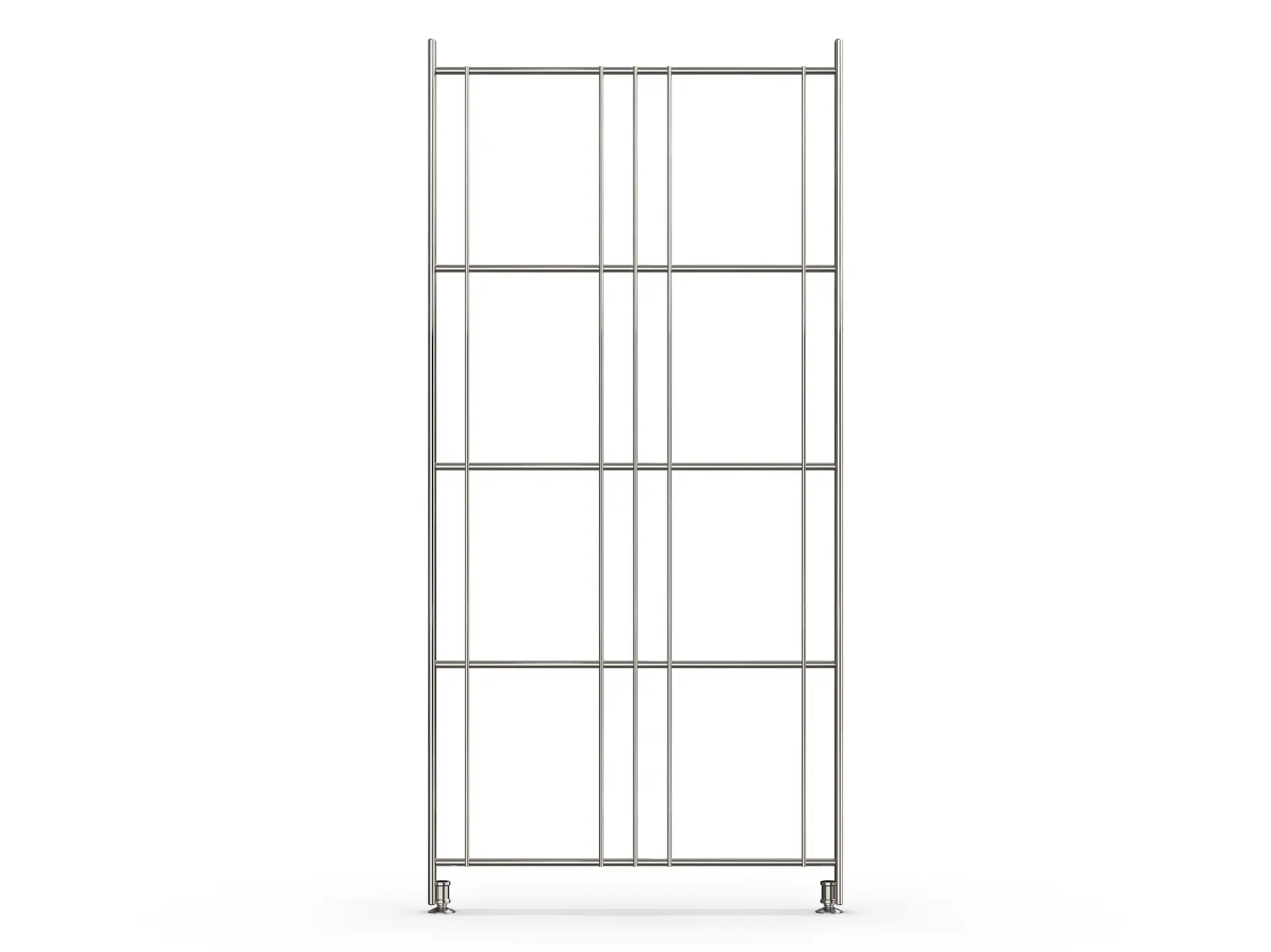 270100 Regalleiter BIII 380 | 80 cm hoch – Flexibles Regalsystem für Ihr Zuhause und Büro Entdecken Sie die Vielseitigkeit der Regalleiter BIII 380 in der praktischen 80 cm Höhe – die perfekte Lösung für stilvolle und funktionale Aufbewahrungslösungen in Ihrem Zuhause oder Büro. Hergestellt aus robustem, glänzendem verchromtem Stahlmetall, bietet diese Regalleiter eine ausgezeichnete Stabilität und Langlebigkeit, die Sie in jedem Raum nutzen können. Vielseitige Aufbaumöglichkeiten für Ihre Bedürfnisse Die Regalleiter BIII 380 überzeugt mit ihrer flexiblen Anpassungsfähigkeit. Sie können die Höhe und Breite des Regals individuell gestalten, um es perfekt in Ihr Raumkonzept zu integrieren. Ob für Bücher, Dekoration oder Bürobedarf – diese Regalleiter lässt sich nach Ihren Wünschen zusammenstellen. Praktische Funktionalität und Eleganz in einem Mit den eindrehbaren Füßen oder der optionalen Rollenkonstruktion haben Sie die Möglichkeit, die Regalleiter nach Bedarf zu fixieren oder zu bewegen. So schaffen Sie im Handumdrehen Ordnung und verhelfen Ihrem Raum zu einer eleganten, modernen Atmosphäre. Ideal für Interior Designer, Büros oder Wohnräume, die einen modernen Touch mit praktischer Funktionalität verbinden wollen. Hergestellt in Deutschland für höchste Qualität Die Regalleiter BIII 380 wird in Deutschland gefertigt, was eine hohe Verarbeitungsqualität und präzise Fertigung garantiert. Sie können sich darauf verlassen, dass Sie ein langlebiges Produkt erhalten, das sowohl in modernen als auch in klassischen Raumkonzepten gut zur Geltung kommt. Produktmerkmale im Überblick: Material: Verchromtes Stahlmetall für robuste und glänzende Optik Höhe: 80 cm, perfekt für mittelgroße Regale Flexibilität: Anpassbare Aufbaumöglichkeiten in Höhe und Breite Montage: Einfache Montage durch beschichtete Gitterböden und Steckverbindungen Funktionen: Eindrehbare Füße oder alternative Rollenoption für einfache Handhabung Made in Germany: Hohe Qualität und Langlebigkeit Jetzt im BALTON Shop erhältlich! Verleihen Sie Ihrem Raum eine moderne und funktionale Note mit der Regalleiter BIII 380. Bestellen Sie noch heute und genießen Sie ein einzigartiges Design, das Ihre Aufbewahrungslösungen auf das nächste Level hebt.