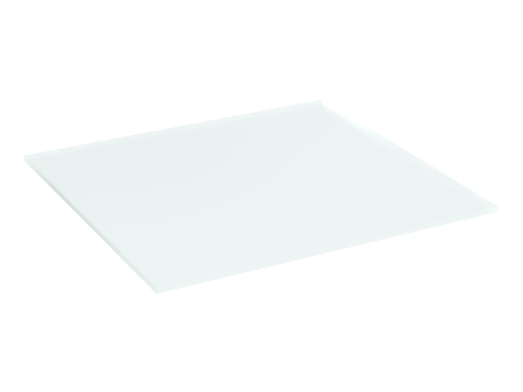 #Glasscheibe zur Auflage auf einem Gitterboden in den Größen 27x25 cm, 46x25 cm ,65 x 25 cm, 85 x 25 cm